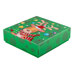 Christmas Gift Box with Lid - Reindeer with Christmas Hat