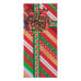 Christmas Lid Box - Colorful Geometric Gift Wrap Print with Bow No. 01