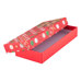 Decoration Materials - Christmas Lid Box - Colorful Geometric Gift Wrap Print with Bow #03