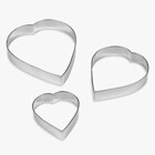 Stainless Steel Cutters OEM – Heart Set/3