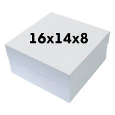 Tools and Boxes - Cardboard Cake Box – 16 x 14 x 8 cm