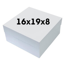 Tools and Boxes - Cardboard Cake Box – 16 x 19 x 8 cm
