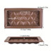 Silicone Chocolate Mold – Small Bar with Geometric Pattern