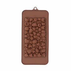 Silicone Chocolate Mold – Raspberry Relief