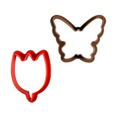Cookie Cutter Set – Tulip and Butterfly