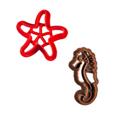 Cookie Cutter Set – Starfish and Sea Horse