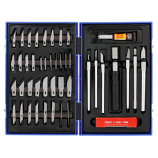Tools and Boxes - Modelling Tools Set - Knives and Razers 56 pcs