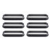 Set of 6 Perforated Tart Rings – Rectangular Shape