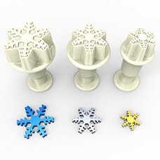 Stamps and Textures - Mini Plungers Snowflakes/3 OEM