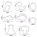 Cookie Cutter Set Dinosaurs set/8