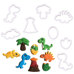 Cookie Cutter Set Dinosaurs set/8
