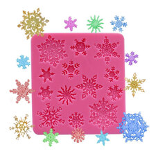 Modeling Molds - Silicone Mold - Snowflakes