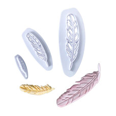 Feather Shape Fondant Cutter Set/3