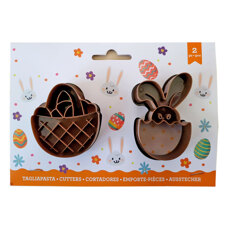 Cookie Cutters - Rabbit and Busket Cutters