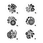 Stencil - Flowers Set/6