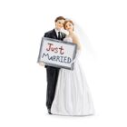 Декоративнa фигурa - младоженци Just Married