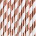 PartyDeco Paper Straws Rose Gold pk/10