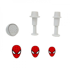 Stamps and Textures - Mini Plungers Spiderman Set/3 #1