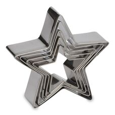 Cookie Cutters - Cookie Cutter Stars set/5