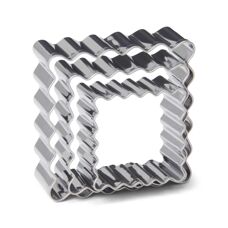 Patisse Stainless Steel Square Cutters Set/3