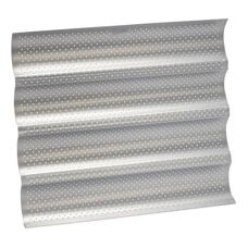 Patisse Silver-Top 4 French Loaf Mini Bread Pan 38x33 cm