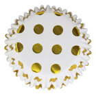 PME Gold Polka Foil Cupcake Cases pk/30