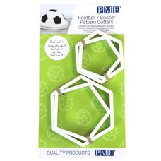 Football Soccer Pattern Cutters Set/4