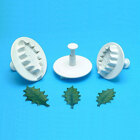 Holly leaf plunger cutter set/3 Large