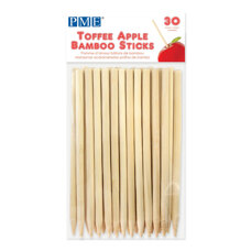 Tools and Boxes - Toffee Apple Bamboo Sticks Pk/30 - 13 cm