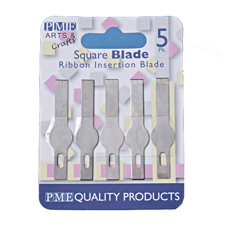 Tools and Boxes - Spare Blades for Craft Knife-Ribbon Insertion Pk5