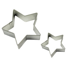 Cookie Cutter Stars set/2