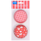 Valentines Foil-lined Cupcake Cases - Valentine's Day