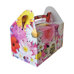 Tools and Boxes - Cake Box With Flowers Pattern - 16х9х8 cm