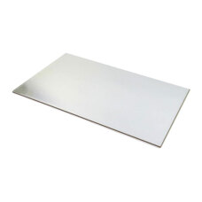 Silver Cake Cardboard Rectangular 35х50 cm