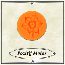 Silicone Mold Pozitif - Daffodil