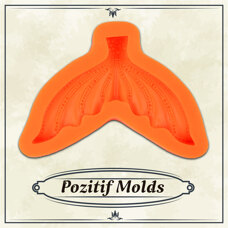 Silicone Mold - Fish Tail Big