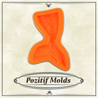 Silicone Mold Pozitif - Fish Tail No. 02