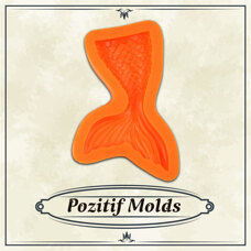 Silicone Mold Pozitif - Fish Tail No. 02