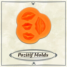 Modeling Molds - Silicone Mold Pozitif - Lips
