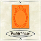 Silicone Mold Pozitif - Decorative Frame No. 01