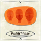 Silicone Mold Pozitif - Human Faces