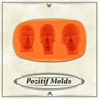 Silicone Mold Pozitif - Human Faces No. 02