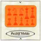Silicone Mold Pozitif - Chess Figures
