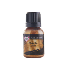 RD Metallic Cake Art Paint 25 g Gold