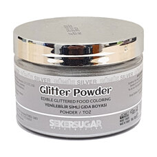 Оцветители и есенции - Перлен оцветител SekerSugar SILVER - 20 гр