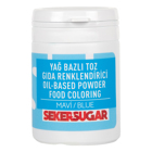 Oil Based Powder Color SekerSugar - Blue - 25 g