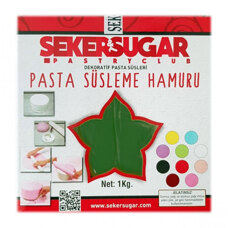 Захарно тесто SekerSugar - тъмно зелено 1 кг