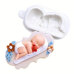 Silicone Mold “Sleeping Baby with Teddy Bear”