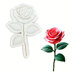 Silicone Mold – Rose with Leaves