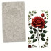 Silicone Mold – Rose with Leaves and Buds